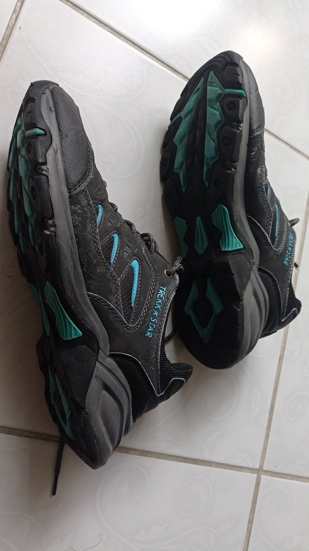 Gri Erkek Spor Outdoor Ayakkabı Bağcıklı - Görsel 3