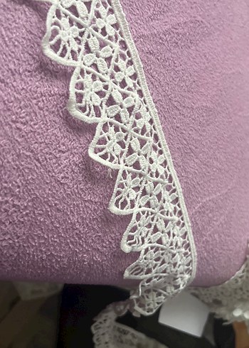 Bohem Dantel Kenarlıklı Kumaş - Görsel 2