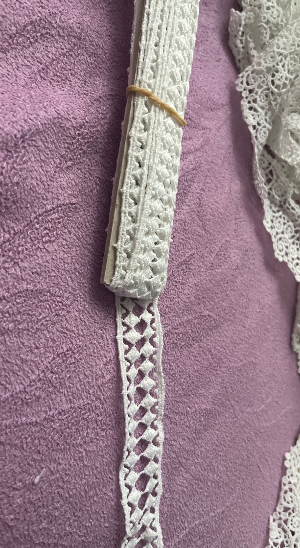 Bohem Tarzı Beyaz Dantel Şerit - Görsel 2