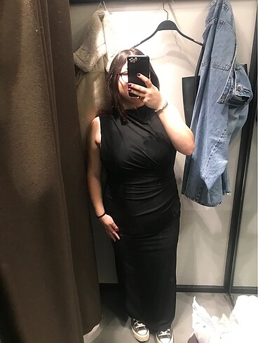 Zara ZARA SİYAH ABİYE