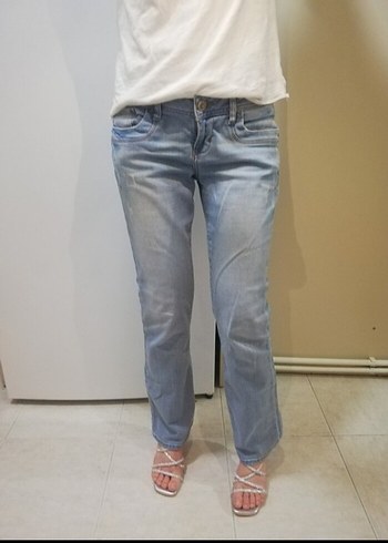 LTB buz mavi düşük bel pantolon