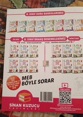 Beden Sinan kuzucu 8. sınıf İnkılap soru bankası
