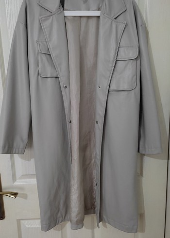 Taş Rengi Erkek Trençkot - Görsel 2
