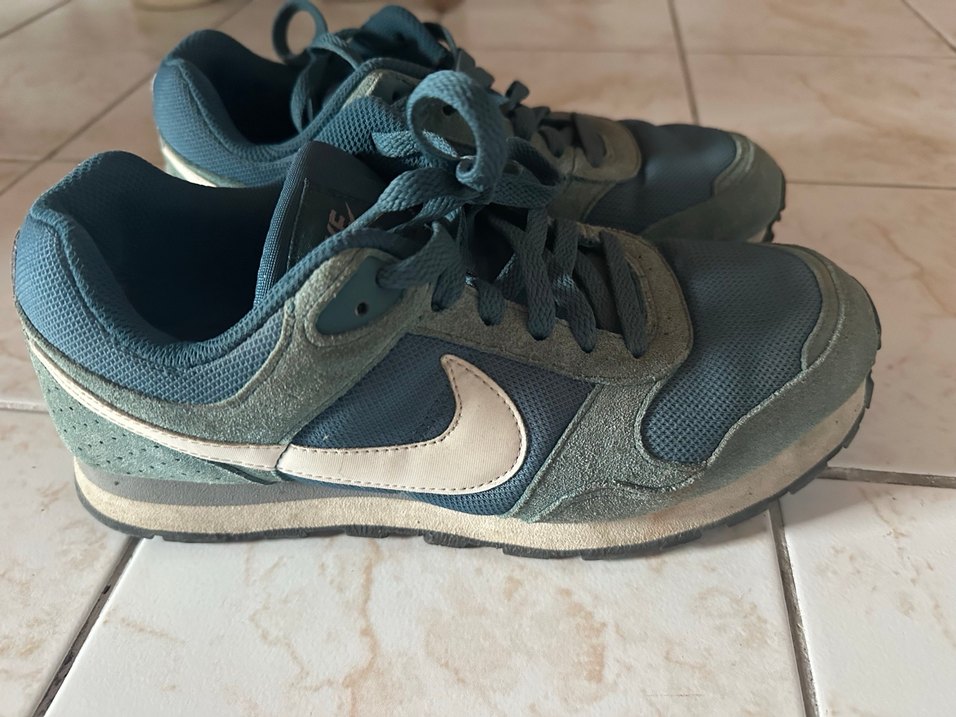 Mavi Bağcıklı Kadın Spor Ayakkabı - Görsel 2