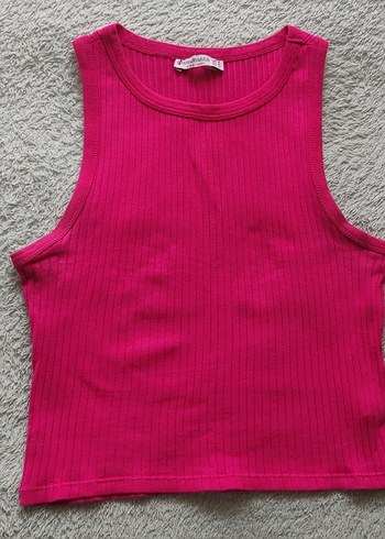 pembe askılı crop