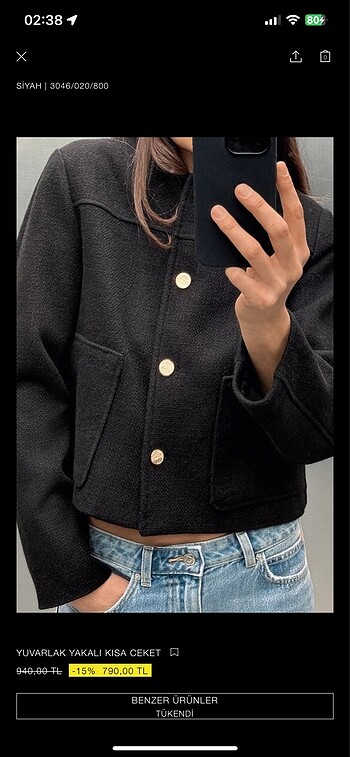 Zara ceket