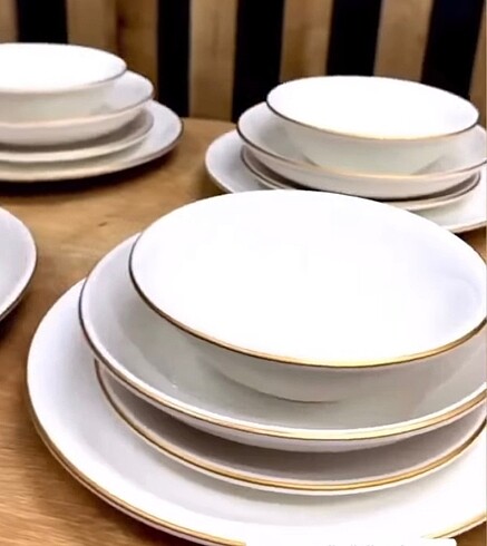24 parça 6 kişilik yemek takımı