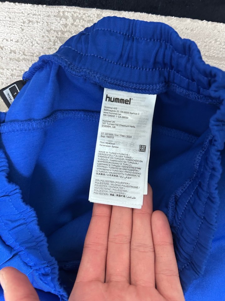 Hummel Resell Erkek Lacivert Eşofman altı M Beden - Görsel 5