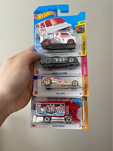 Hot Wheels 4lü TH Lot