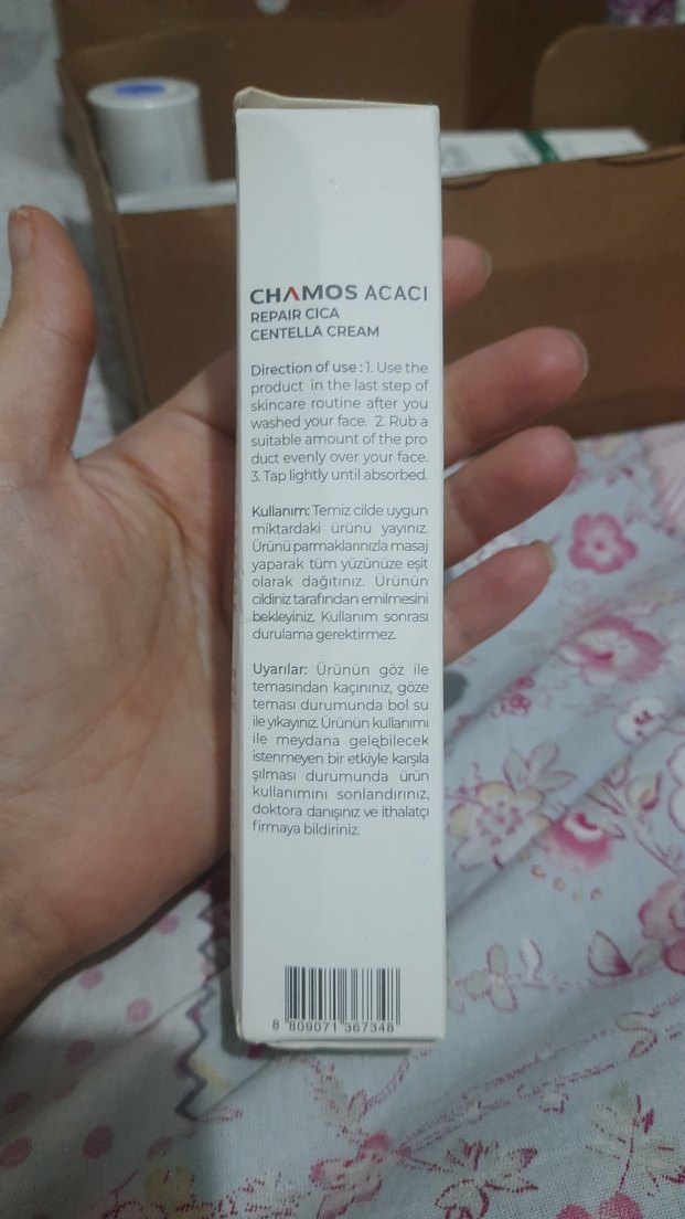 Chamos Onarıcı Cica Centella Krem 50g - Görsel 3