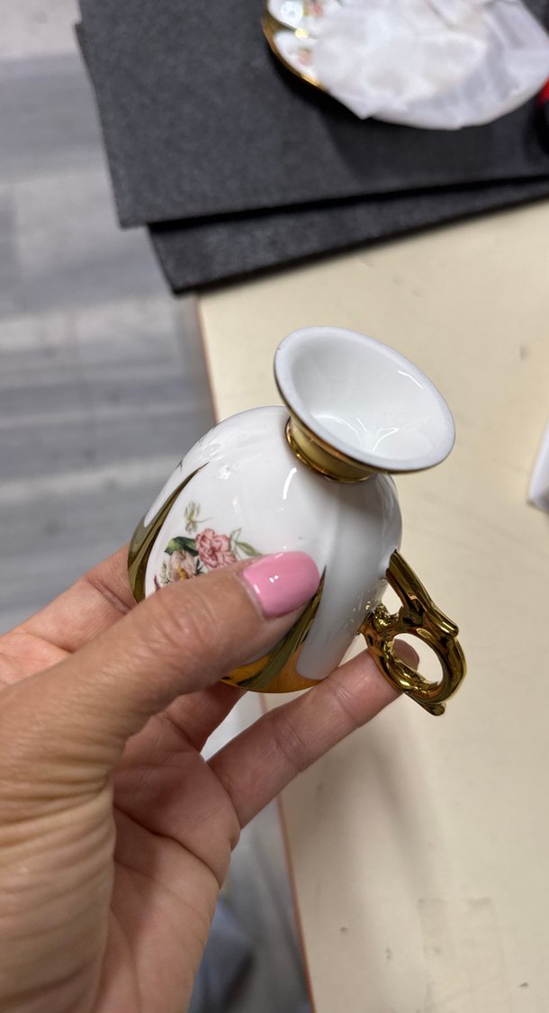 Karaca SÖKE 2 Kişilik Altın Renkli Espresso Fincan Seti - Görsel 5