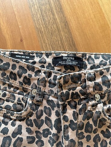 34 Beden Bershka pantolon kot