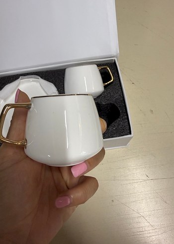 Karaca Saturn 2 Kişilik Beyaz Espresso Fincan Seti 1 - Görsel 6