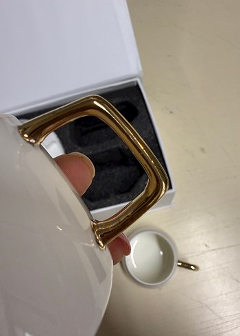 Karaca Saturn 2 Kişilik Beyaz Espresso Fincan Seti 1 - Görsel 8