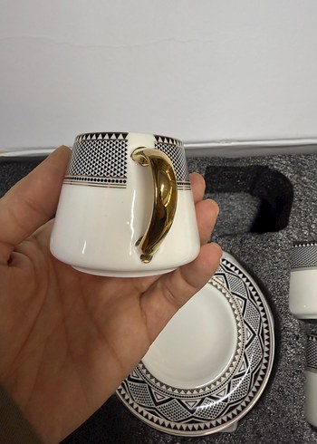 Karaca globe 5 kişilik kahve fincanı. - Görsel 5