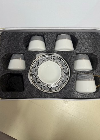 Karaca globe 5 kişilik kahve fincanı. - Görsel 3
