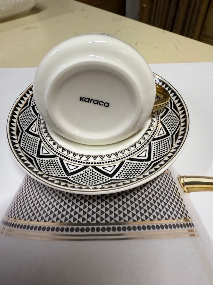 Karaca globe 5 kişilik kahve fincanı. - Görsel 2