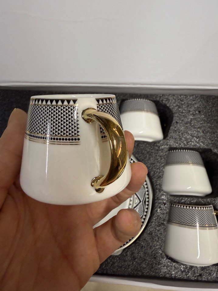 Karaca globe 5 kişilik kahve fincanı. - Görsel 4