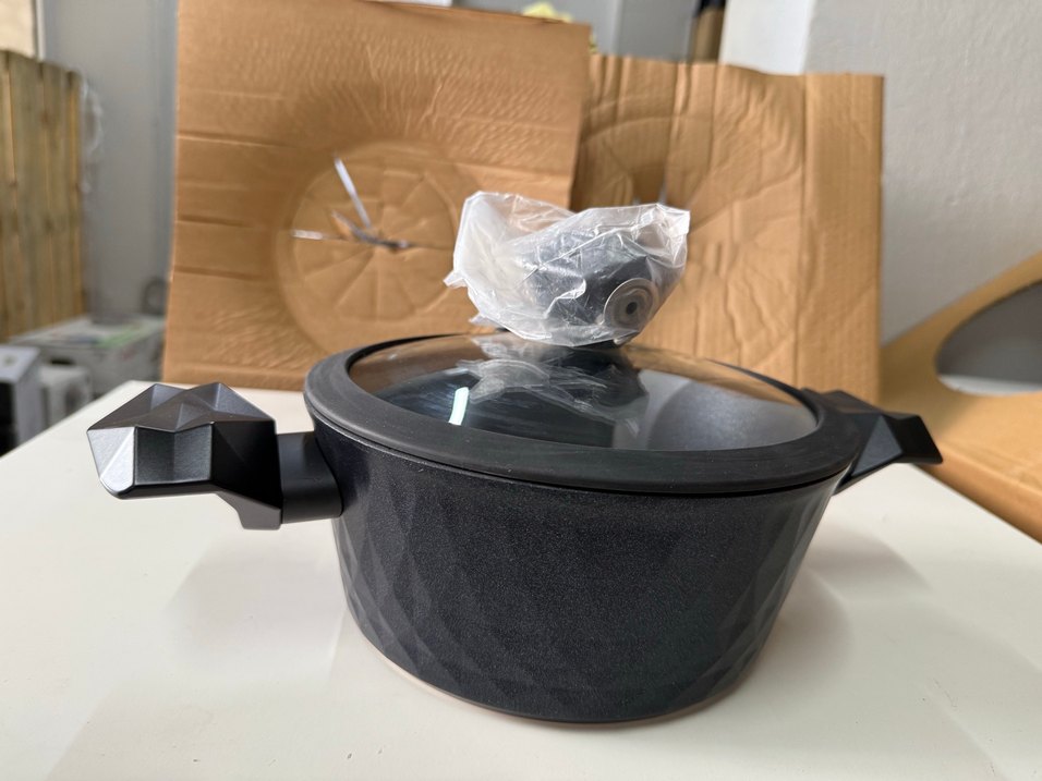 Karaca Biodiamond Antibakteriyel Kulp 20 Cm tencere - Görsel 3