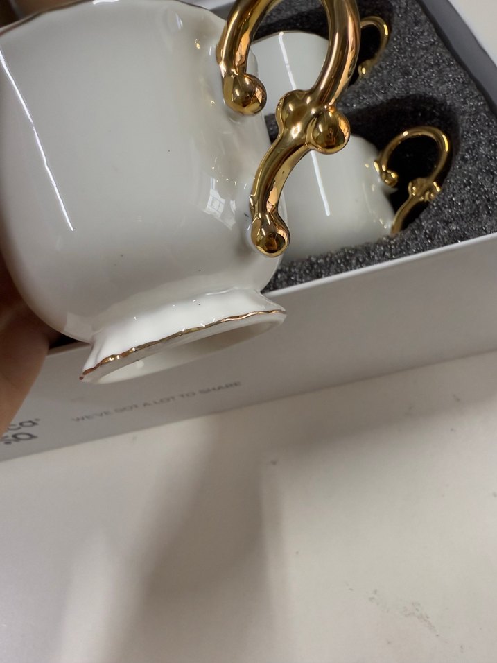 Karaca Elegant 6'lı Beyaz Fincan Seti 4 - Görsel 3