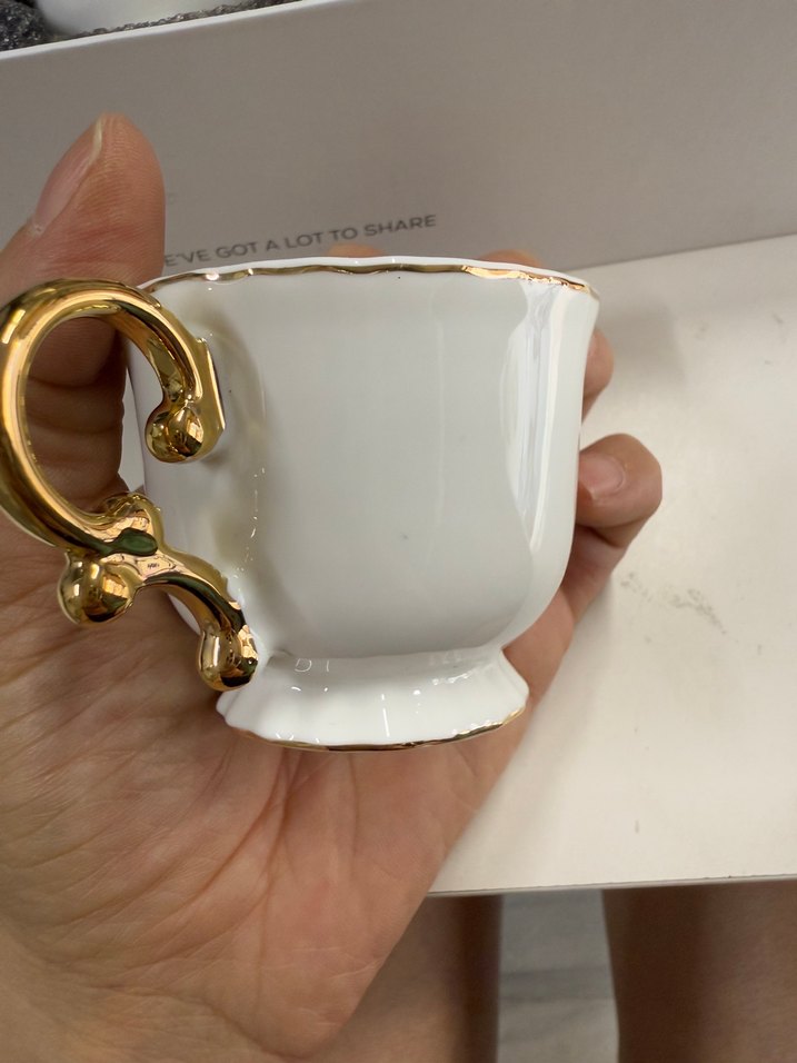 Karaca Elegant 6'lı Beyaz Fincan Seti 4 - Görsel 5