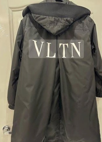 Uzun Siyah kadın yağmurluk orjinaldir - Görsel 3