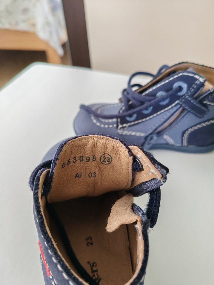 Erkek Bebek Kirkers marka ortopedik  Lacivert ayakkabı - Görsel 3
