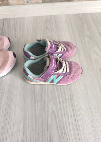 Kız Çocukları İçin Pembe Cırt Cırtlı Spor Ayakkabı - Görsel 7