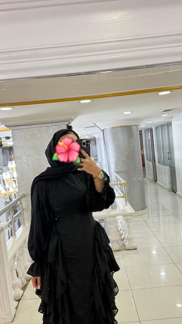 siyah tesettür abiye - Görsel 2