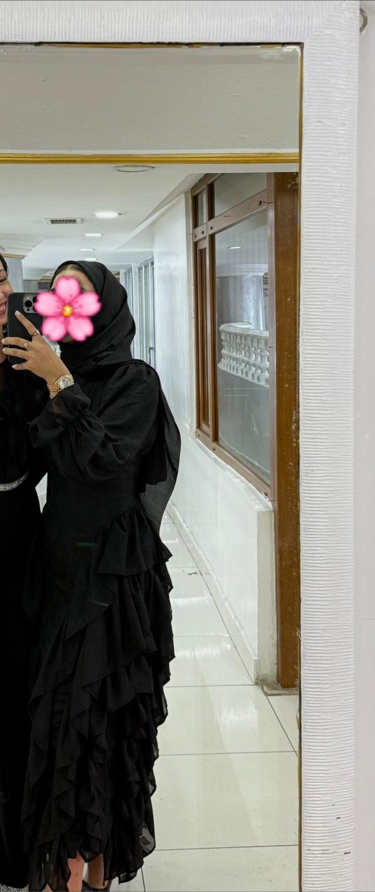 siyah tesettür abiye - Görsel 3