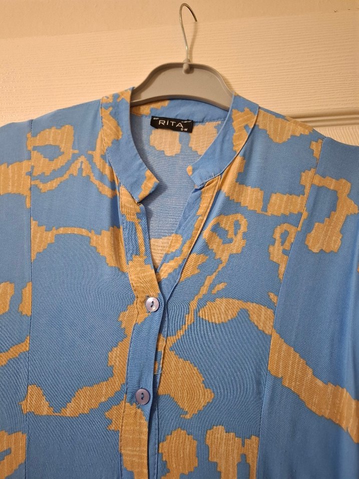 viskon kumaş elbise - Görsel 4