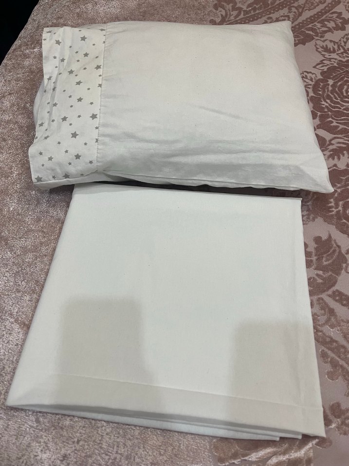 Gri Desenli bebek Uyku Seti - Görsel 2