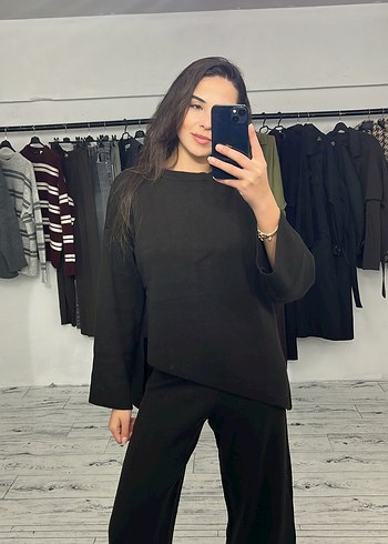 ASİMETRİK KESİM TRİKO TAKIM - Görsel 3