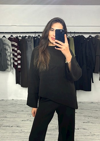 ASİMETRİK KESİM TRİKO TAKIM - Görsel 2