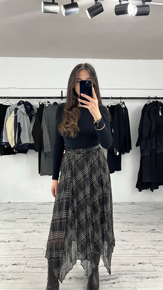 ASİMETRİK KESİM ETEK - Görsel 2