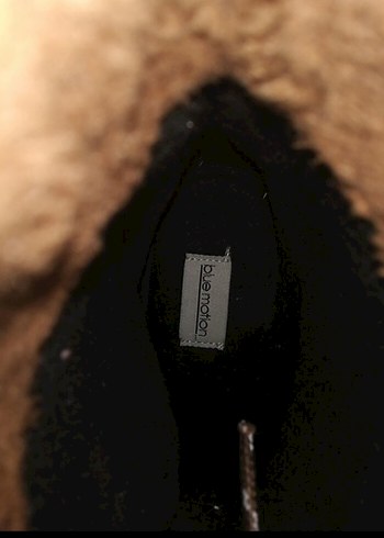 Kahverengi Kürklü Süet Kadın Bot - Görsel 3