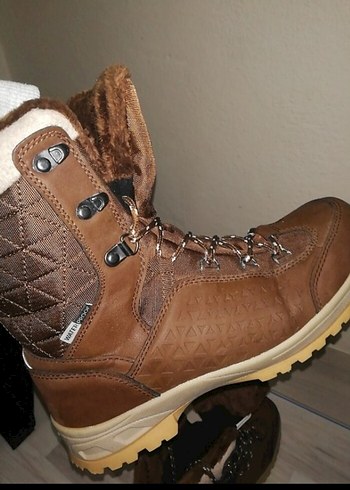 Kahverengi Kürklü Süet Kadın Bot - Görsel 5