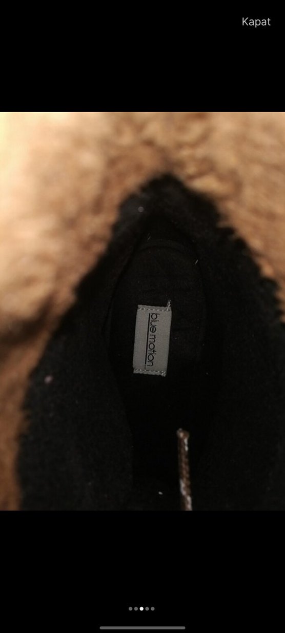 Kahverengi Kürklü Süet Kadın Bot - Görsel 3