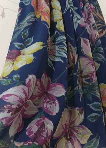 Bohem Tarzı Midi Pilili Kadın Etek yazlık efil efil EFSANE - Görsel 2