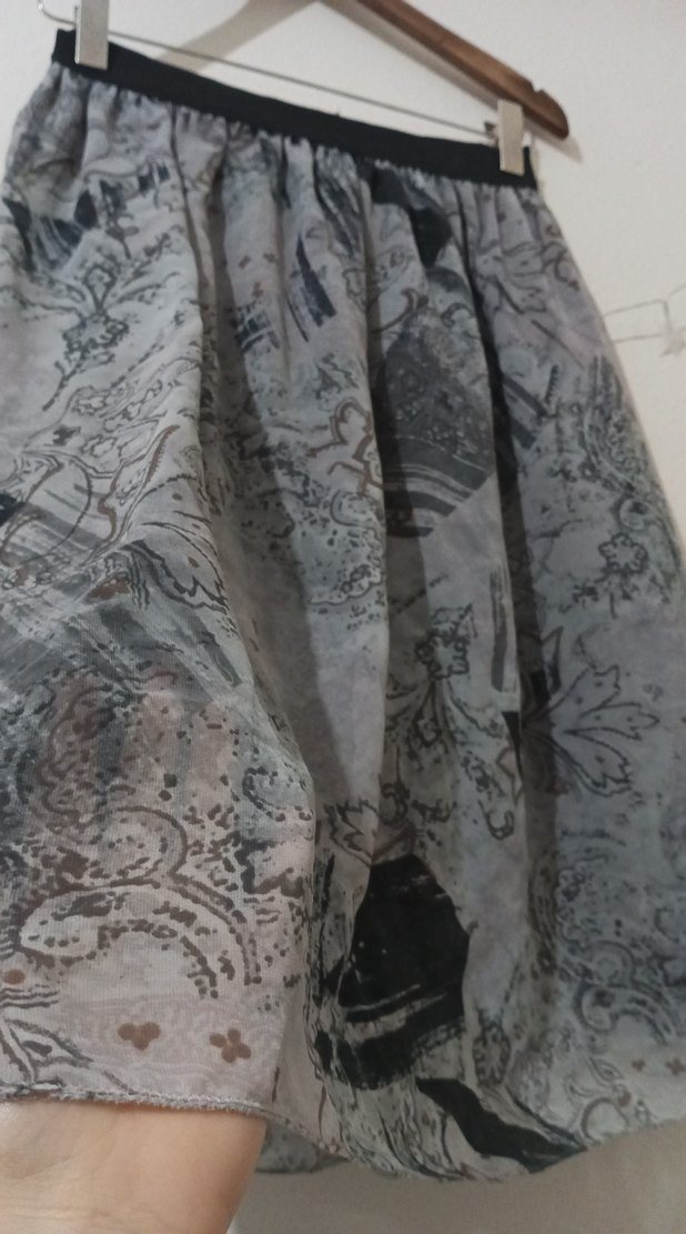 A KALİTEDE MİDİ ETEK YAZLIK EFİL EFİL - Görsel 2