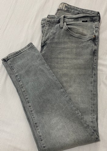 Gri Regular Fit Erkek Denim Pantolon - Görsel 2