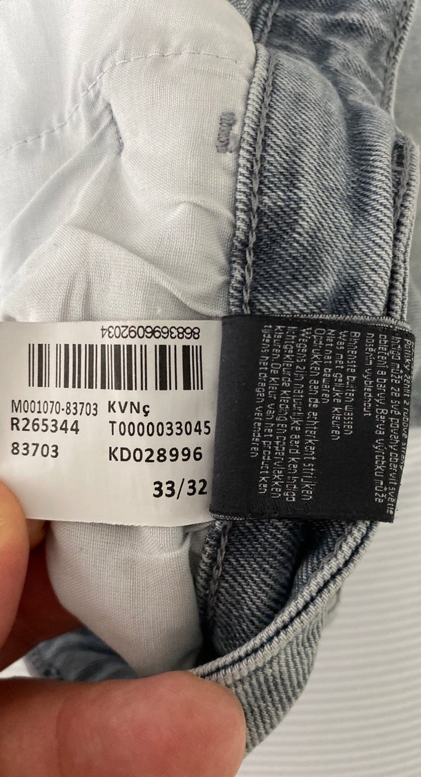 Gri Regular Fit Erkek Denim Pantolon - Görsel 5