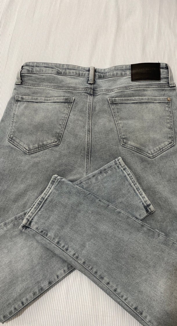 Gri Regular Fit Erkek Denim Pantolon - Görsel 4
