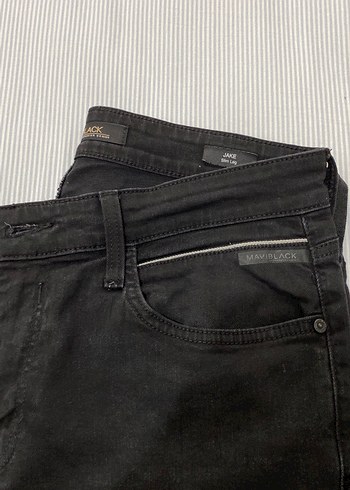 Siyah Regular Fit Denim Erkek Kot Pantolon - Görsel 2
