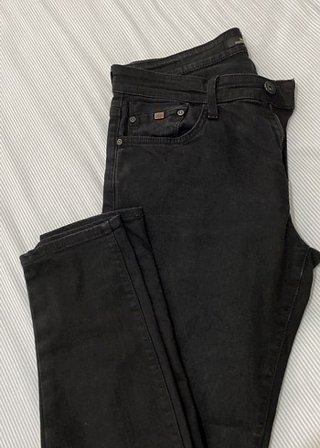 Siyah Regular Fit Denim Erkek Kot Pantolon - Görsel 3