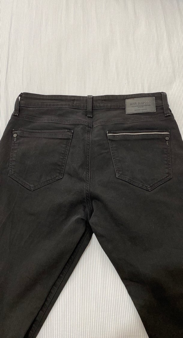 Siyah Regular Fit Denim Erkek Kot Pantolon - Görsel 5