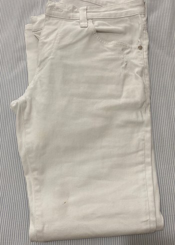 Erkek beyaz pantolon - Görsel 6