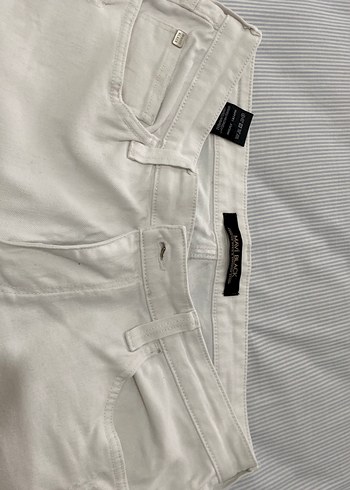 Erkek beyaz pantolon - Görsel 3