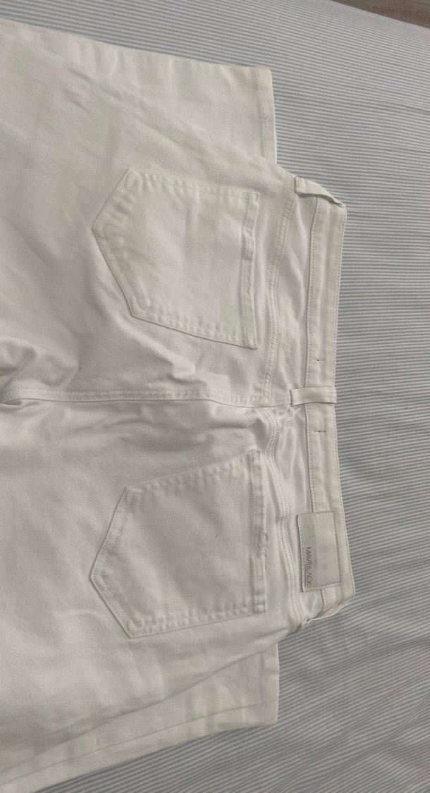 Erkek beyaz pantolon - Görsel 5