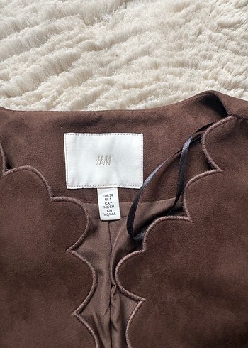H&M Süet Kadın Ceket - Görsel 3